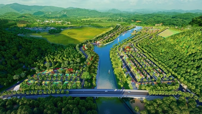 Flamingo Heritage Tân Trào City – Thành phố điểm đến giữa miền di sản. Ảnh: Flamingo Holdings.