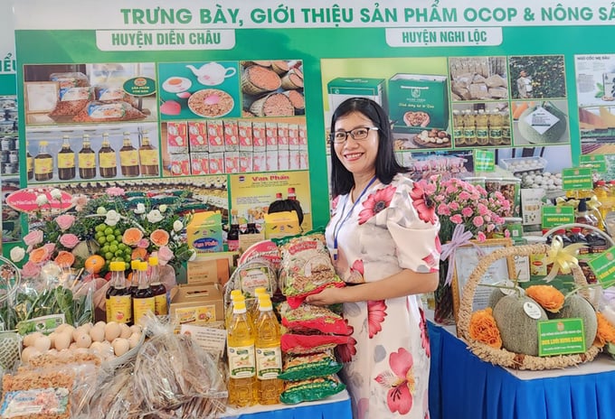 Đẩy mạnh quảng bá sản phẩm chủ lực thông qua các diễn đàn, hội chợ là hướng đi đúng đắn của Nghệ An. Ảnh: Việt Khánh.