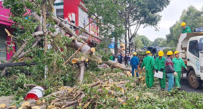 Cơ quan chức năng đang xử lý hiện trường vụ việc. Ảnh: Quang Yên.